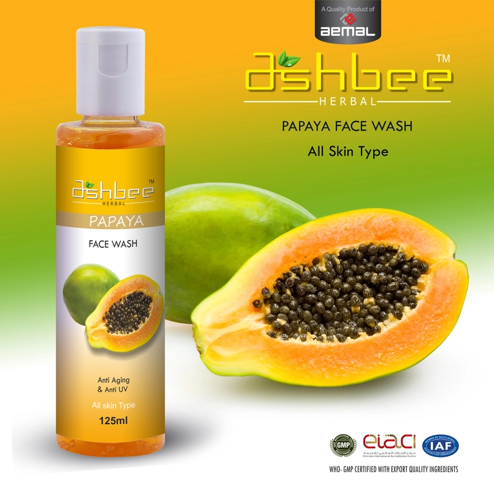 Ashbee herbal Papaya face wash 125ml uploaded by AEMAL lifeline Pvt. Ltd. on 7/23/2022
