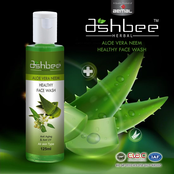 Ashbee herbal aloe vera Face wash 125ml uploaded by AEMAL lifeline Pvt. Ltd. on 7/23/2022
