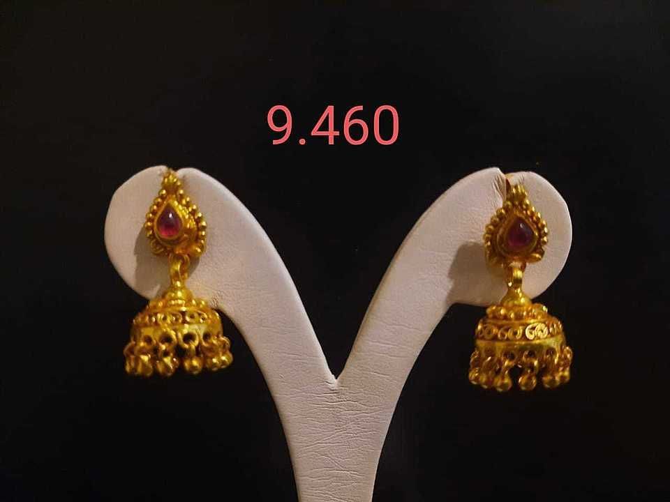 Silver antique jhumka uploaded by business on 6/21/2020