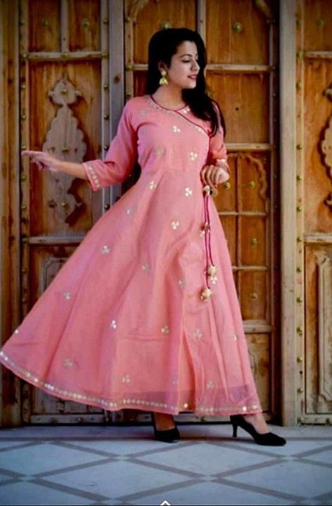 Long frok style kurti  uploaded by Krishiv clothes on 11/17/2020