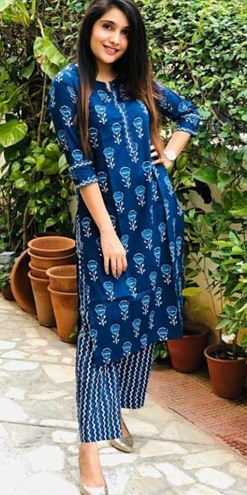 Kurti with palazo  uploaded by business on 11/17/2020