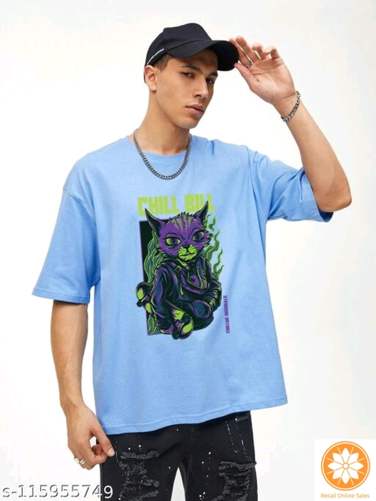 Oversized t-shirt
Name: Oversized t-shirt
Fabric: Cotton
Sleeve Length: Short Sleeves
Pattern: Print uploaded by business on 7/24/2022