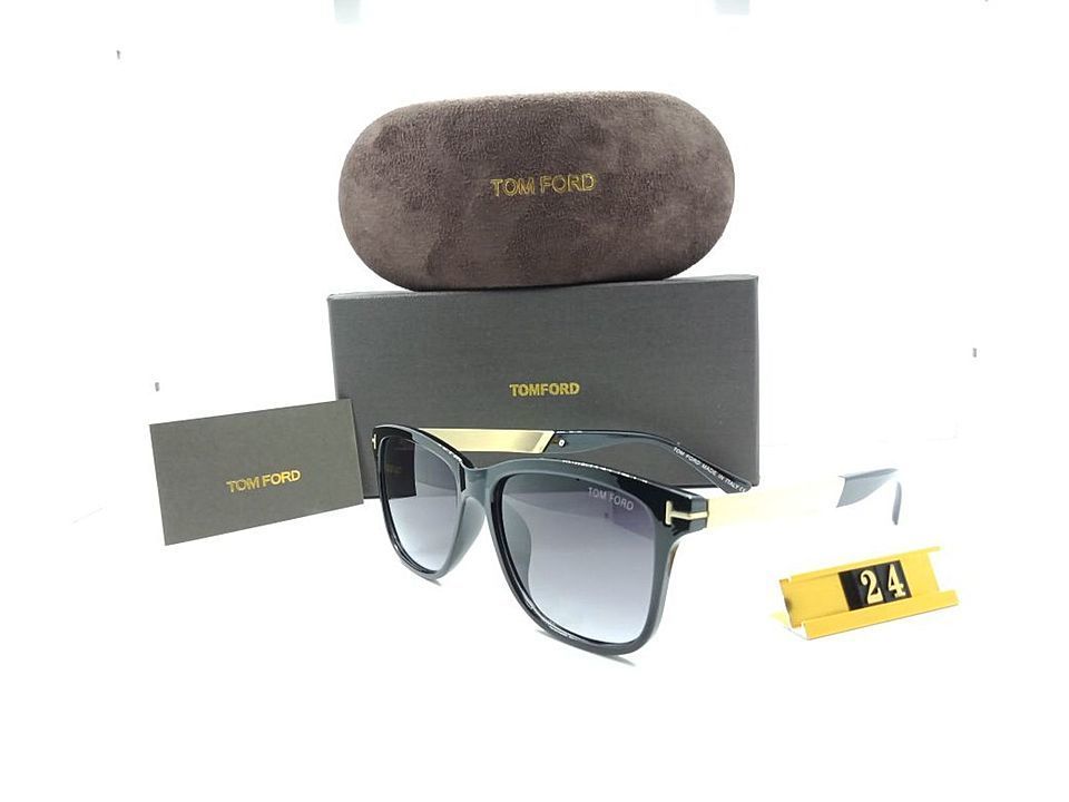 Tom Ford- 8174 Black D.C Lens To Gold Metal Frame Branded Sunglasses uploaded by Pilanta Group on 11/17/2020