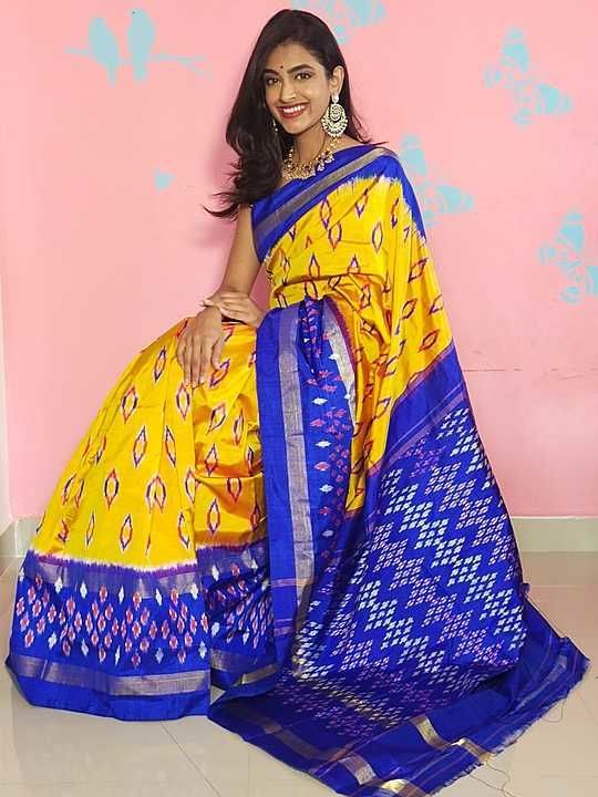 Post image 🌸New arrivals 🌹

🌹Pure ikat silk  sarees 🌻

🌹With blouse 🌼

🌻Light weight 🥀


💐Special exclusive designs👌👌

🌺 *Price 6000+$