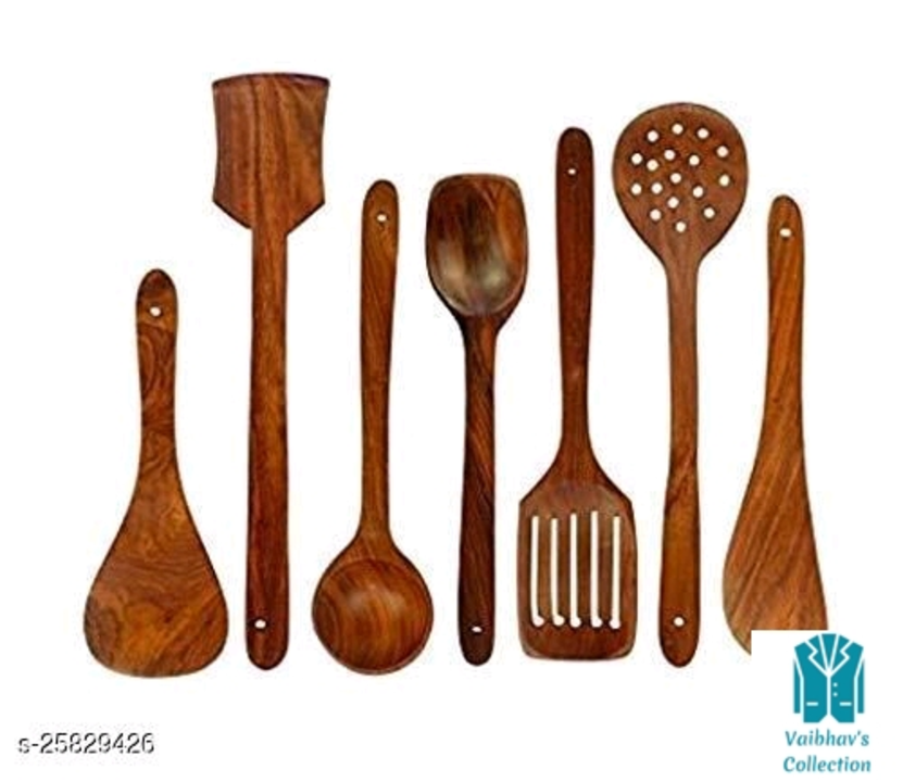 Wooden spoons and spatula  uploaded by business on 7/25/2022