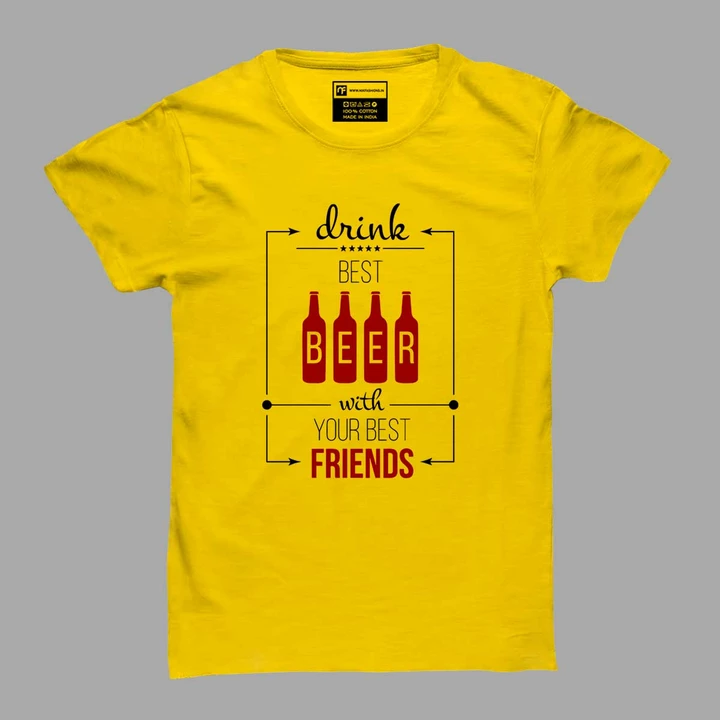 Drink Best Beer With Your Best Friends uploaded by Nik Fashions on 7/25/2022
