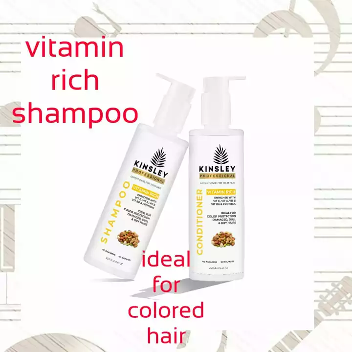 Kinsley vitamin shampoo conditioner  uploaded by business on 7/25/2022