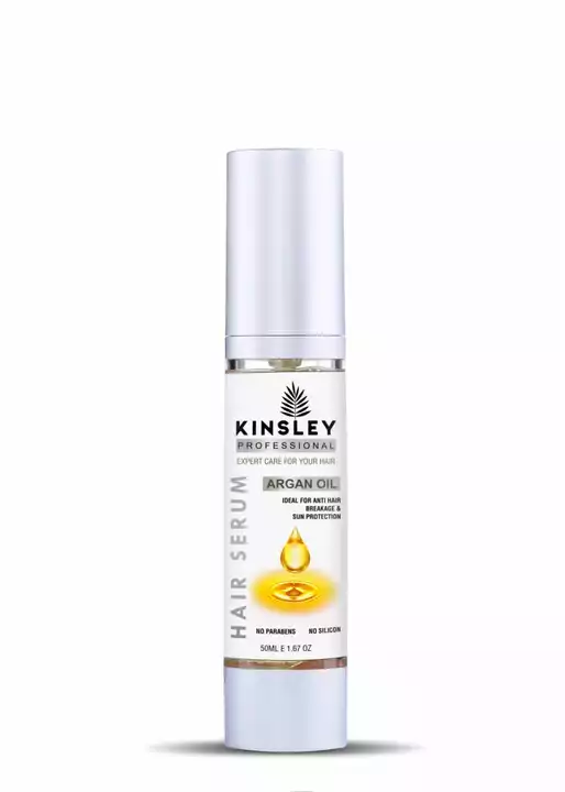 Kinsley Argan oil hair serum  uploaded by business on 7/25/2022