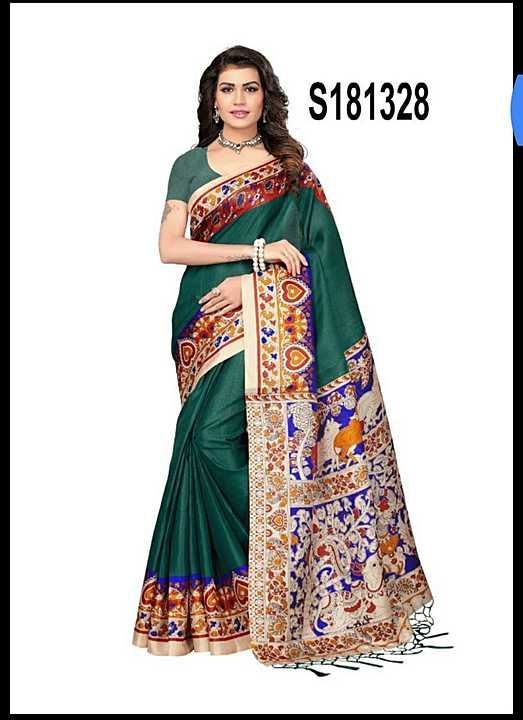 Post image Fabric : silk
Saree 5.5 meter and blouse 0.8 meter