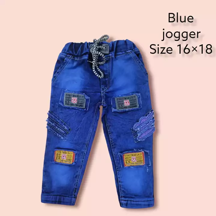 Denim joggers  uploaded by business on 7/26/2022
