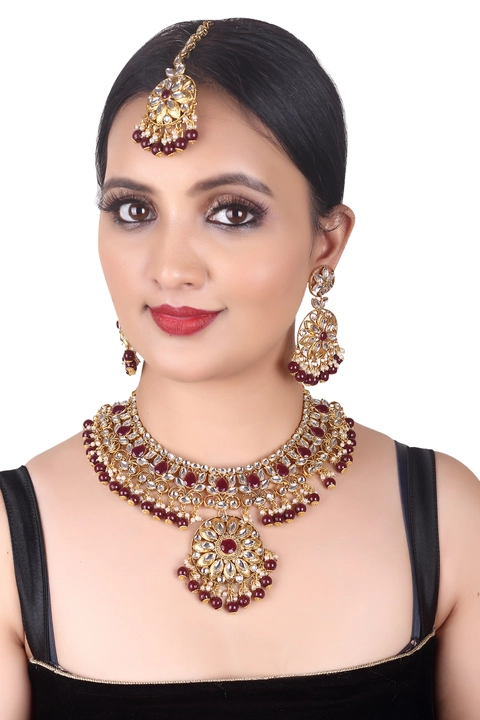 Necleah set  uploaded by Radhe Krishna art jewellery on 7/26/2022