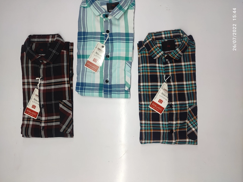 Checks shirts uploaded by business on 7/26/2022