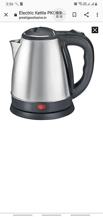 Prestige kettle pkoss 1.5 litre uploaded by Shree giriraj metal and appliances on 6/21/2020