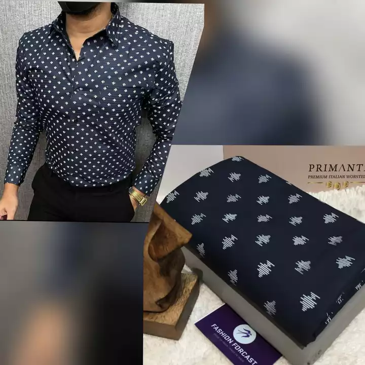 Post image Men ' s shirt fabric