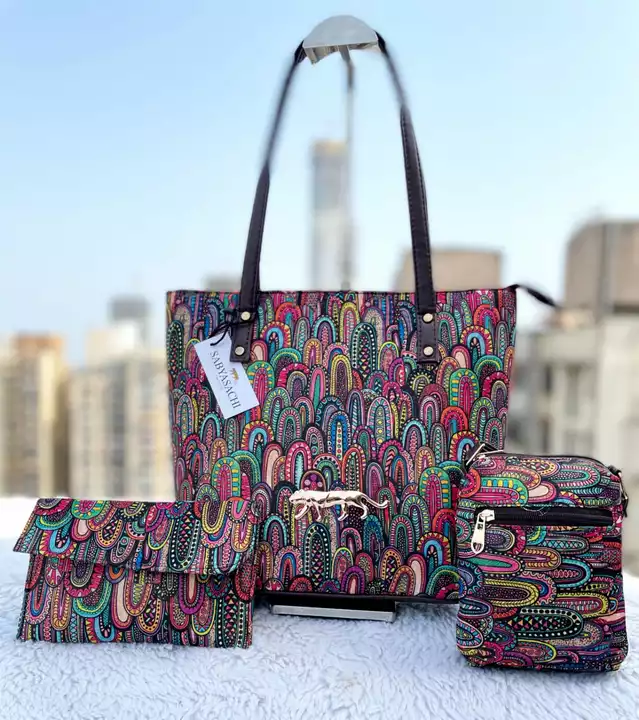 Desighnes hand bag combo  uploaded by Yatri fashion studio on 7/26/2022