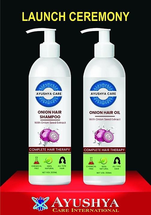 This is herbal onion oil and shampoo which can solve your hair fall issue
Call  uploaded by business on 11/18/2020