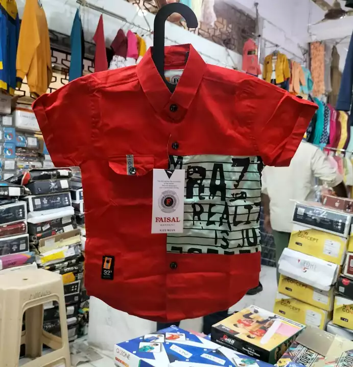 Kids shirt  uploaded by Faisal garment on 7/26/2022