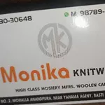 Business logo of Monika knitwear