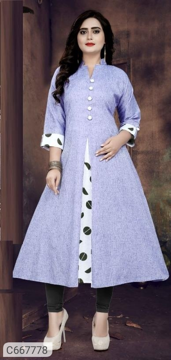 *Catalog Name:* New Khadi Cotton Digital Printed Curved Kurtis

*Details:*
Description: It has 1 Pie uploaded by business on 7/27/2022