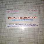 Business logo of Paras Trading co