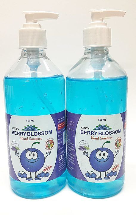 500 ML Gel push pump (Pack of 2) Berry Blossom hand sanitizer uploaded by business on 11/18/2020
