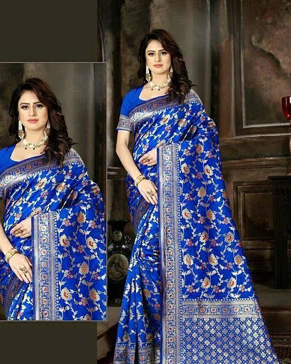 Catalog Name:*Aagyeyi Fashionable Banarasi silk saare uploaded by PJ COLLECTION on 11/18/2020