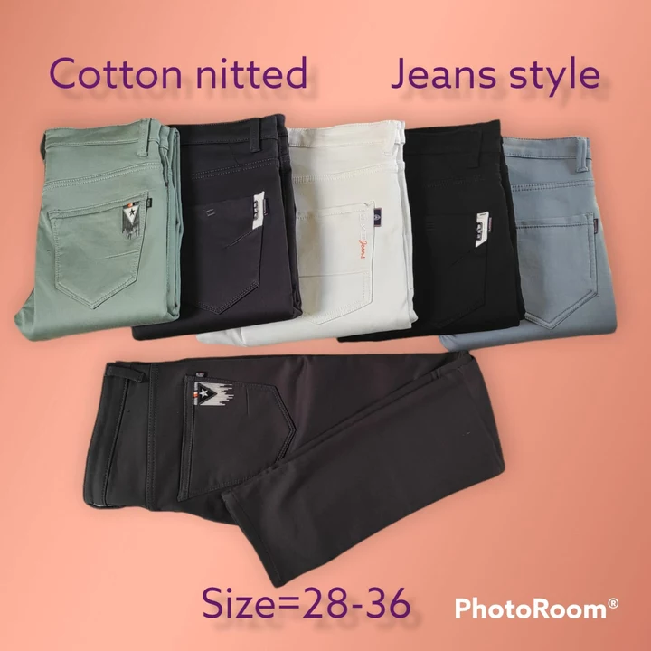 Cotton jeans uploaded by Kashinath design on 7/27/2022