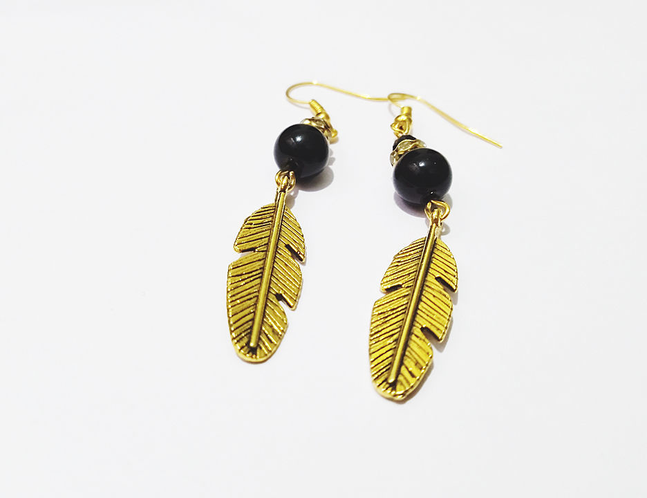 Feather earring uploaded by business on 11/18/2020