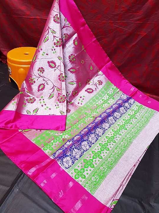 Uppada cotton MLA tissue sarees
 uploaded by business on 11/18/2020