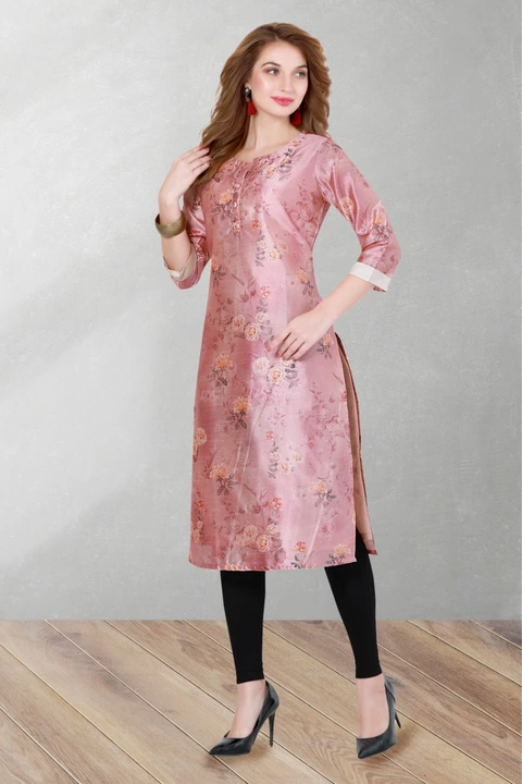Silk kurti with inner lining  uploaded by business on 7/27/2022