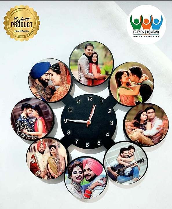 Photo Clock uploaded by Friends & Company on 11/18/2020