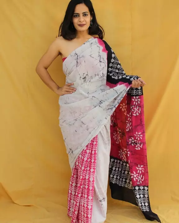 🍁*New arrival*🍁
🍀Cotton Saree collection🍀

Hand block printed pure cotton mulmul saree

 uploaded by business on 7/27/2022