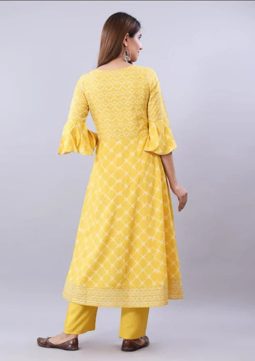 kurti with pant and dupatta uploaded by Women_wholesale_hub on 7/27/2022