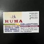 Business logo of Huma collection (fashion traders)