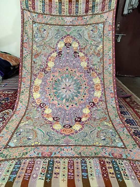pashmina kalamkari shawl uploaded by business on 11/18/2020