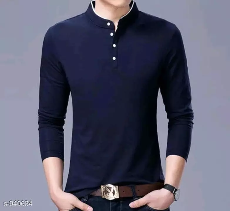 Post image Catalog Name:*Mens Stylish Casual Cotton Solid T-Shirts Vol 4*Fabric: CottonSleeve Length: Long SleevesPattern: SolidNet Quantity (N): 1Sizes:S, M, L, XL, XXLDispatch: 2 Days
