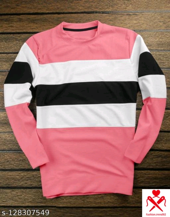 Post image Fabulous Men TshirtsRS@599Fabric: Modal / Polycotton / PolyesterSleeve Length: Long SleevesPattern: ColorblockedNet Quantity (N): 1Sizes:M (Chest Size: 28 in, Length Size: 10.5 in) L (Chest Size: 30 in, Length Size: 11 in)