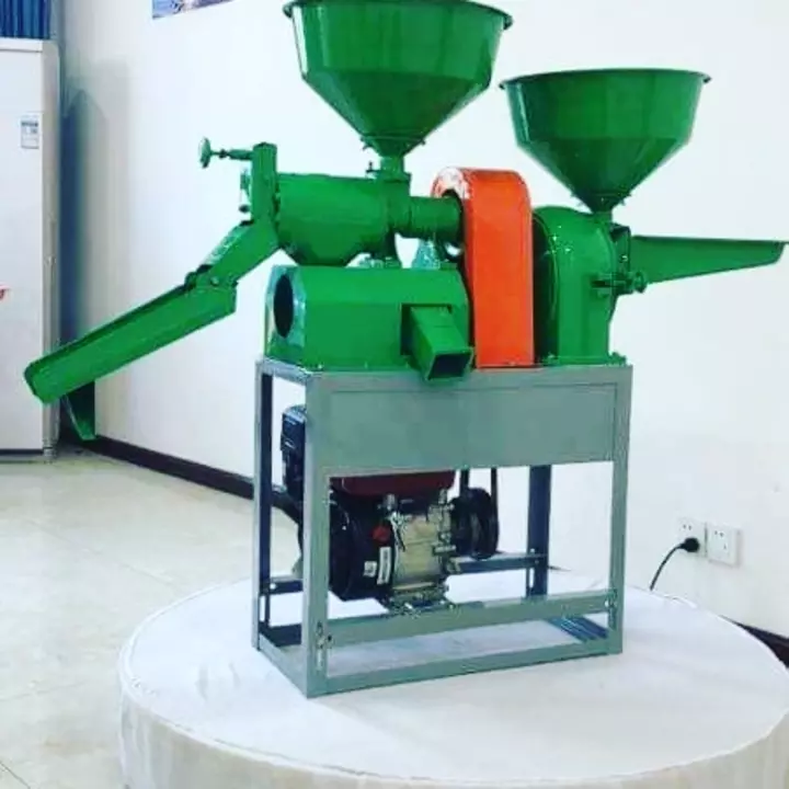RICE AND FLOUR MILL COMBINE OPERATED BY 3 HP SINGLE PHASE ELECTRIC MOTOR  uploaded by MAHALAXMI AGRO INDUSTRIES on 7/27/2022