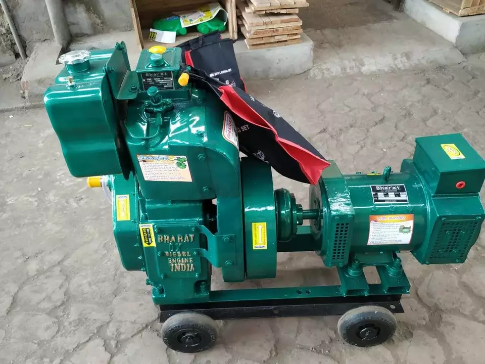 BHARAT GREEN 2.5 KW GENERATOR WITH PROVISION FOR SELF START  uploaded by MAHALAXMI AGRO INDUSTRIES on 7/27/2022
