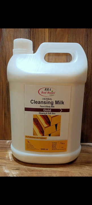  Gold Cleansing milk 5000 ml uploaded by Shravani cosmetics on 7/28/2022