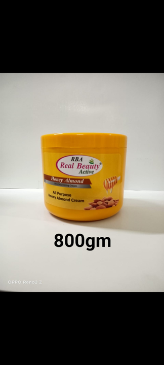 Honey & almond cream 800 gm uploaded by Shravani cosmetics on 7/28/2022