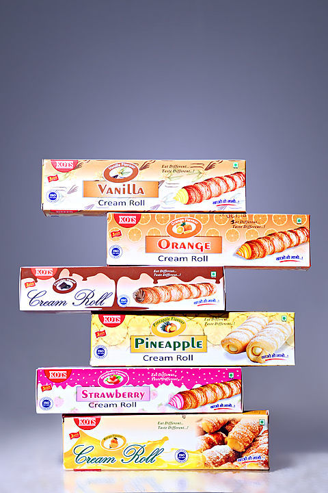 Cream rolls in 6 flavour.  uploaded by business on 6/21/2020