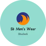 Business logo of SB men's wear