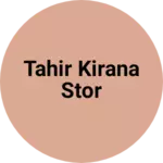 Business logo of Tahir kirana stor