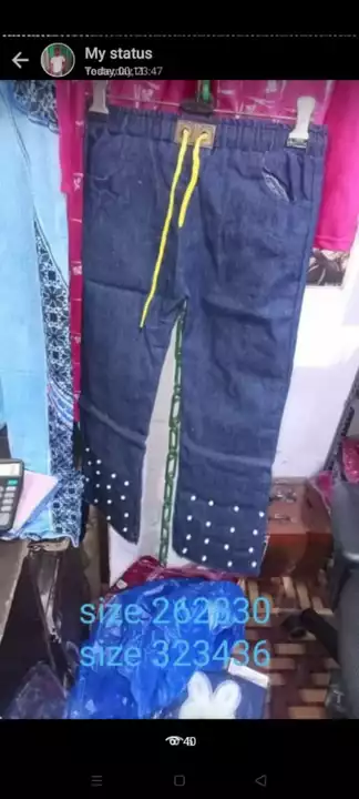 Jeans moti uploaded by business on 7/28/2022