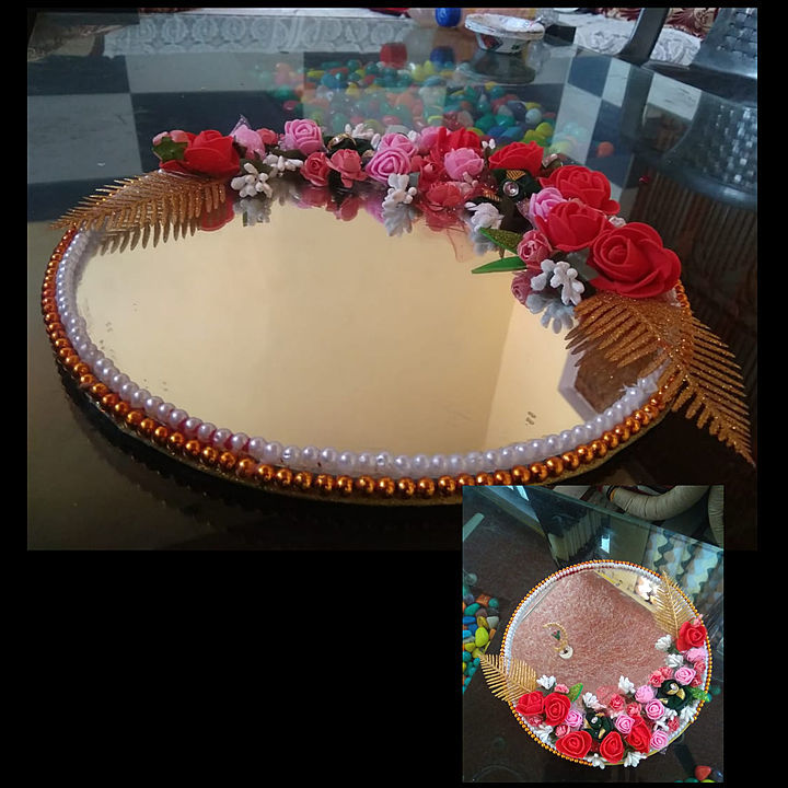 Decorative thali uploaded by _custom_crafts on 11/19/2020