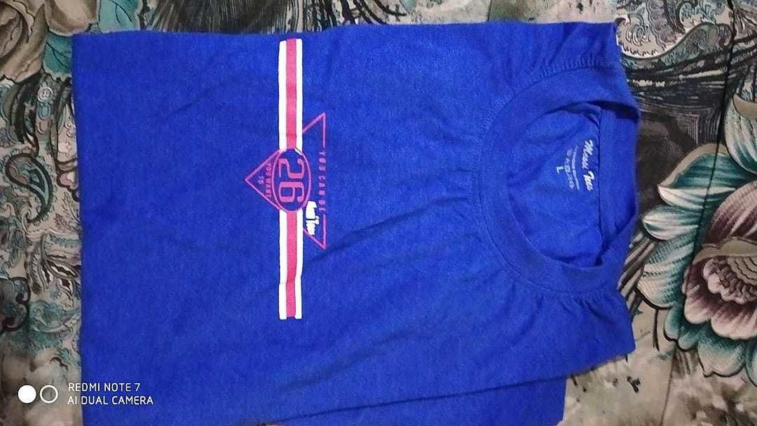 22 shirts and 30 t-shirt AVILABLE lot me 
130 rupees wholesale price lot ka maal hai,  uploaded by blue apple fashion on 6/21/2020