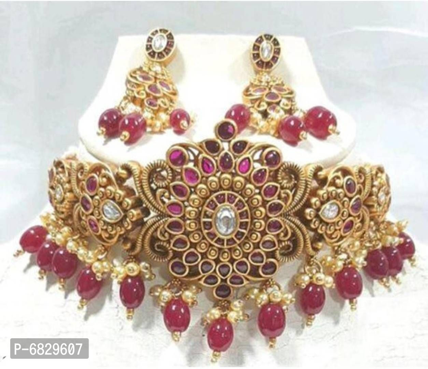 Copper Beautiful Jewellery Set uploaded by Mokshith online busines on 7/28/2022
