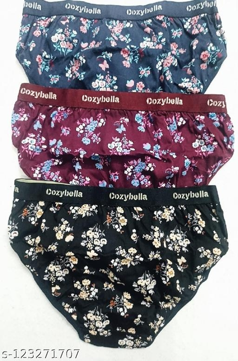 Women undergarments 3 piece cod available  uploaded by ABSK Store on 7/28/2022