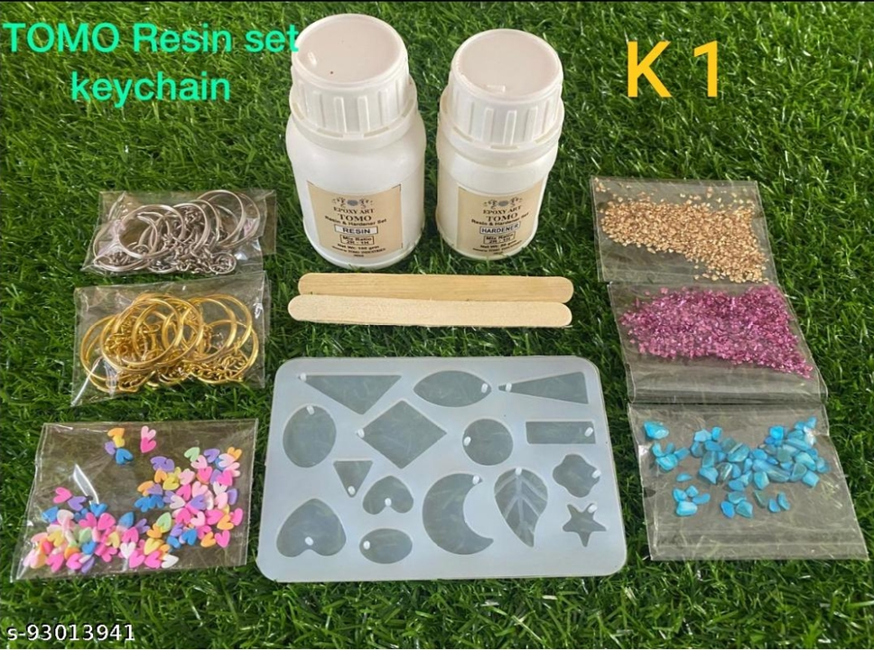 Product image with price: Rs. 550, ID: epoxy-resin-set-for-keychain-1cd23f93